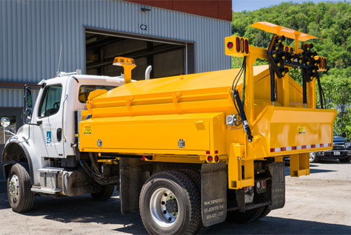 Image de la benne à asphalte